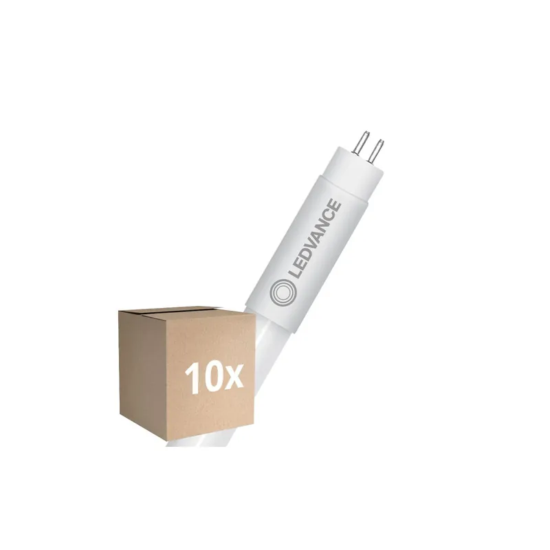 Venta Final Multipack 10x Ledvance Tubo LED T5 AC Mains P Mains (AC) High Output 11W 1700lm - 865 Luz De Día | 55cm - Reemplazo 24W