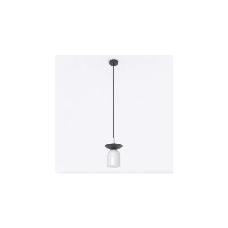 Emibig Colgante De Luz Ego Acero Gris | Apta para 1x E14 - Max 10W Precio Reducido