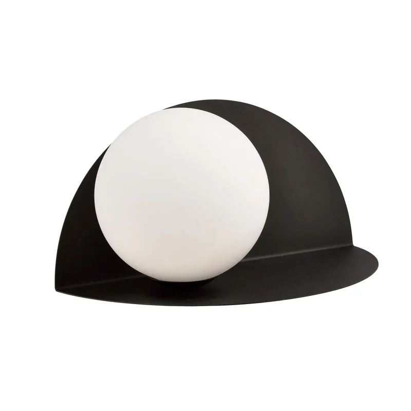 Bestseller Emibig Luz De Pared Form Acero Negro | Apta para 1x E14 - Max 10W