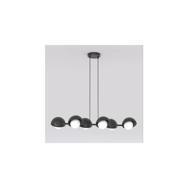 Emibig Colgante De Luz Boom Acero Negro | Apta para 6x G9 - Max 8W Compra Hoy