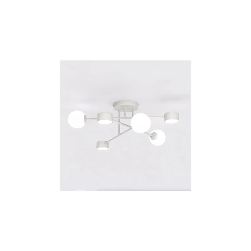 Emibig Luz de techo Holon Acero Gris | Apta para 3x G9 - Max 8W, 3x GX53 - Max 12W Precio Bajo
