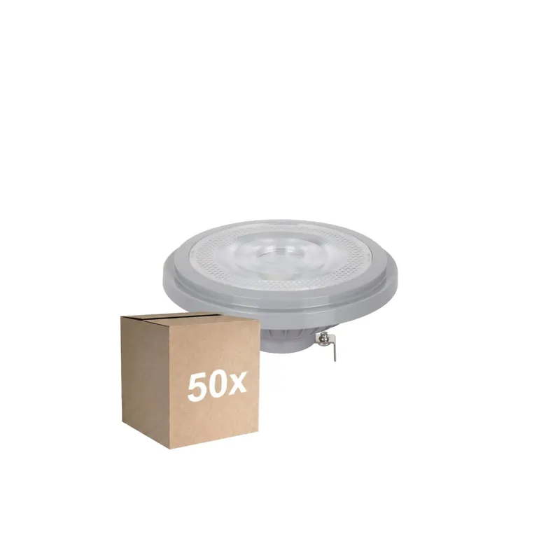 Multipack 50x Noxion Foco LED G53 AR111 7.4W 450lm 40D - 930 Luz Muy Cálida | Mejor Reproducción De Color - Regulable - Reemplazo 50W Descuento