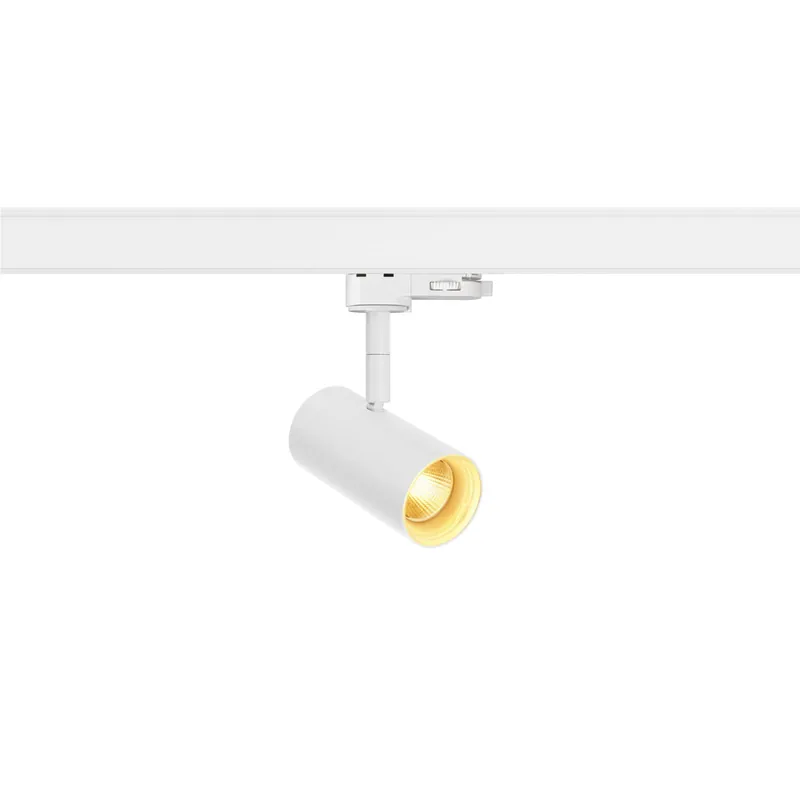 Ordenar Ahora Mismo SLV Foco En Carril Noblo 3 Fases Aluminium Blanco 62W 620lm 32D - 827 Luz Muy Cálida | Mejor Reproducción De Color - Regulable