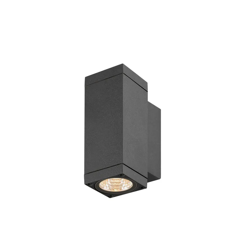 SLV Theo Pro S Luz De Pared Aluminium Antracita 3W 350lm - 827 Luz Muy Cálida | Al Aire Libre - IP65 Oferta