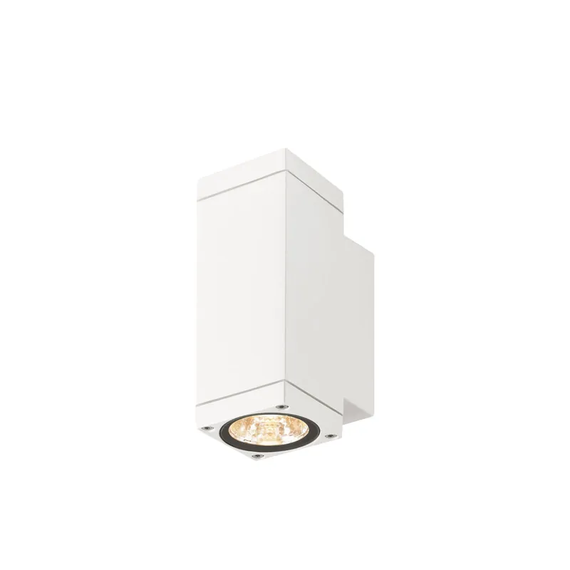 Oferta Flash SLV Theo Pro S Luz De Pared Aluminium Blanco 6W 700lm - 827 Luz Muy Cálida | Al Aire Libre - IP65