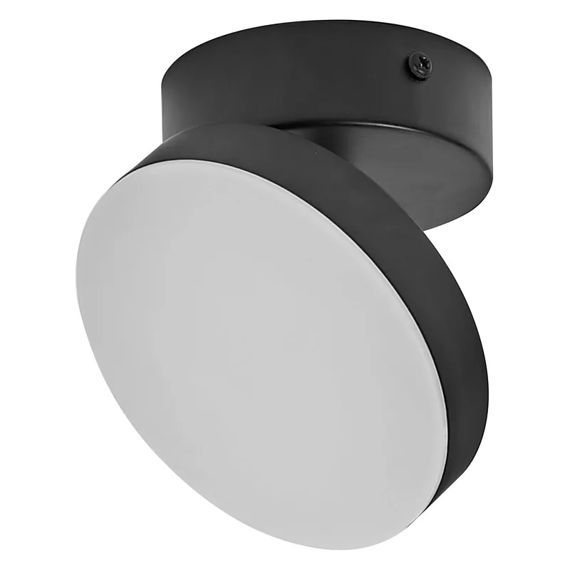 Alta Calidad Ledvance LED Decor Foco Moon Acero Negro 5W 280lm - 830 Luz Cálida