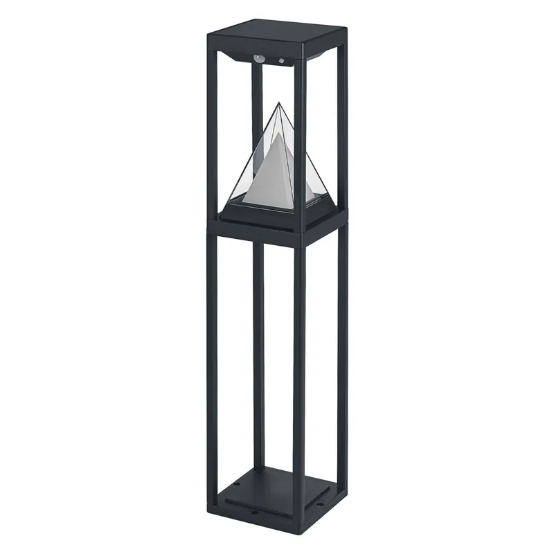 Ledvance LED Noray Solar Alps Pathway Multicolor Negro 6W 400lm - 830 Luz Cálida | 70cm - IP44 - RGBW No Te Lo Pierdas