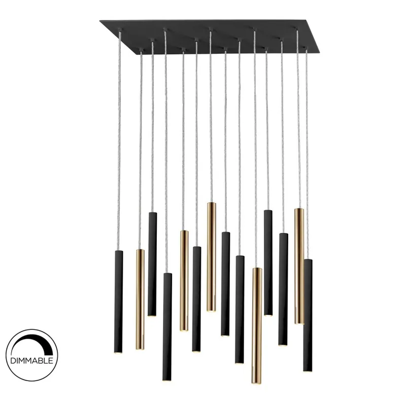 SCHULLER VARAS G Colgante oro-negro 14L dimable Oferta Flash