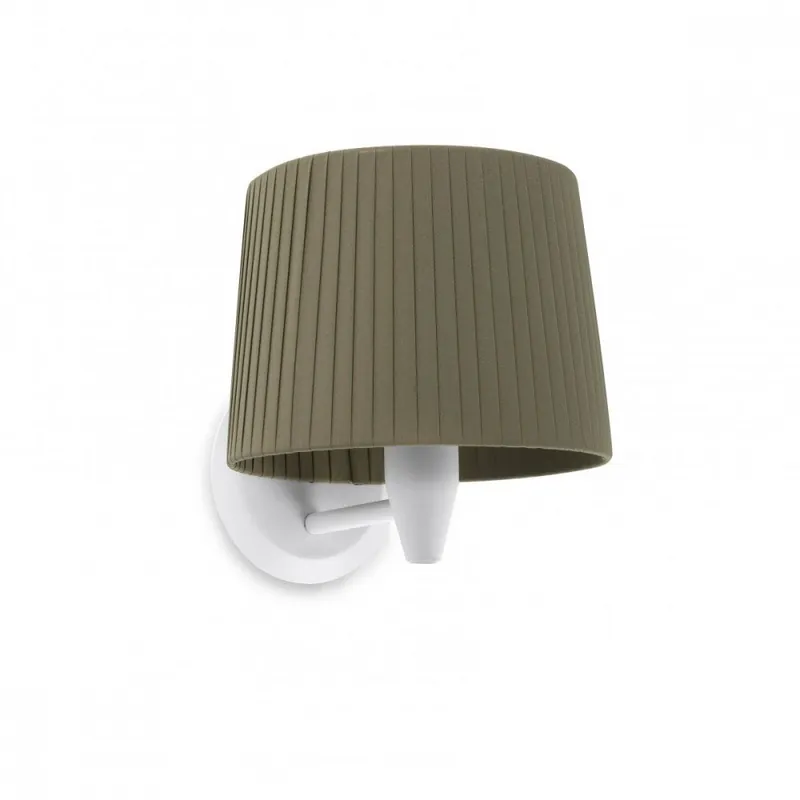 FARO SAMBA Aplique blanco-verde Promoción Exclusiva