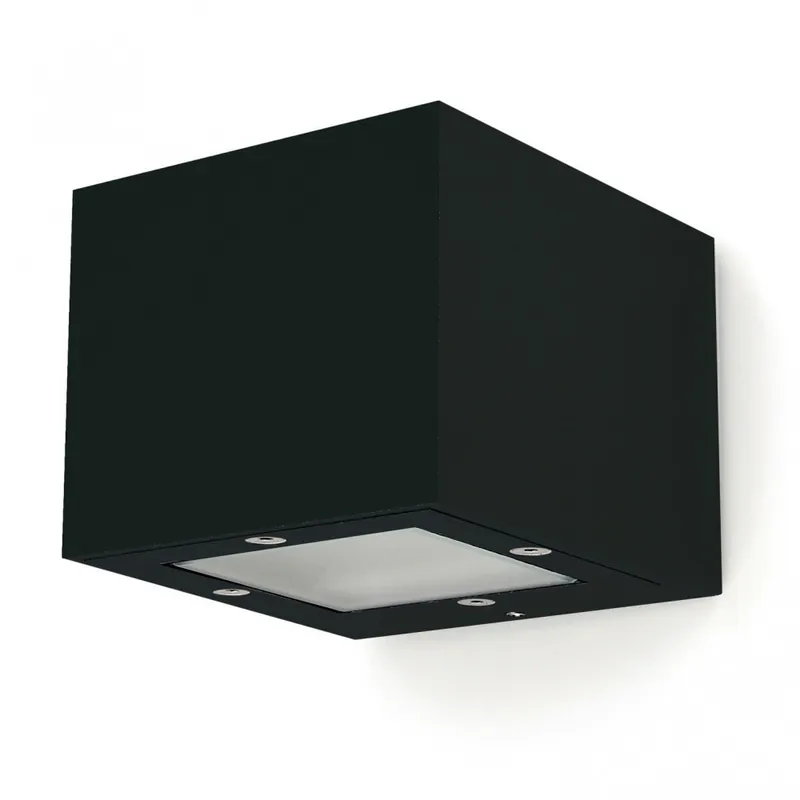 DOPO Isora down square led aplique negro Precio Reducido