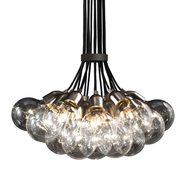 Barato B.LUX ILDE MAX S19 Colgante Racimo Bronce