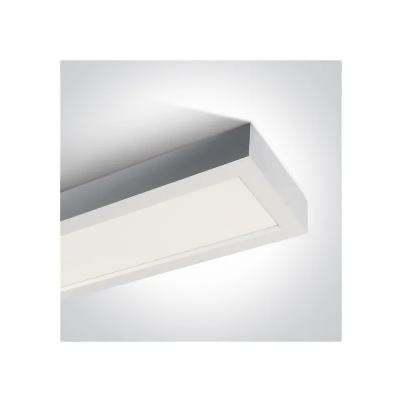 ONE LIGHT Plafón rectangular blanco LED 40W 4000K 145x1200mm Precio Económico
