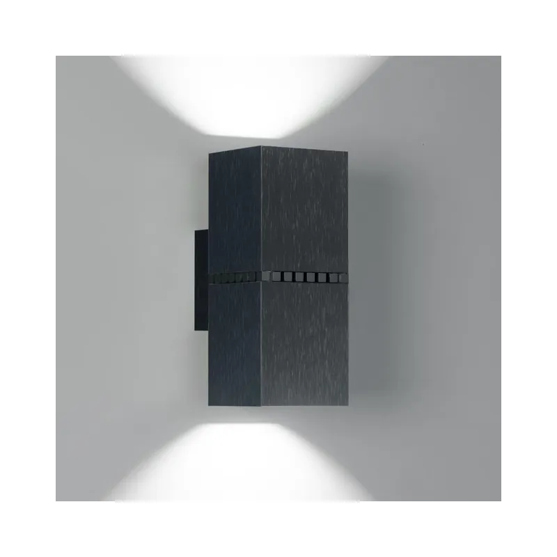 Compra Ahora MILAN DAU 200 Aplique negro satinado LED 2x9,3W