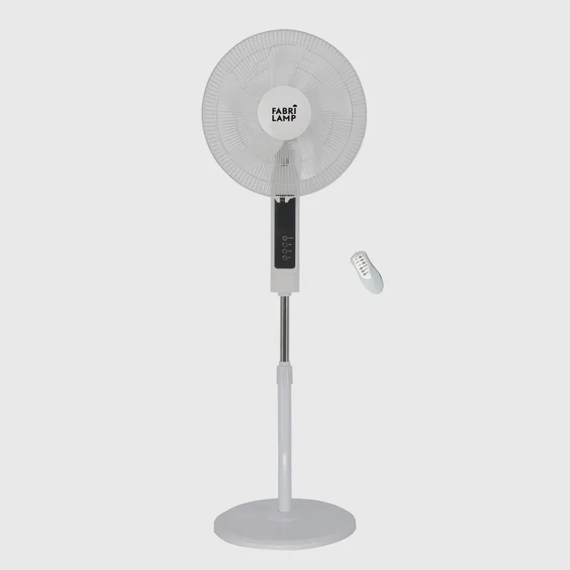 FABRILAMP CACIMBO Ventilador de pie blanco Oferta De Temporada