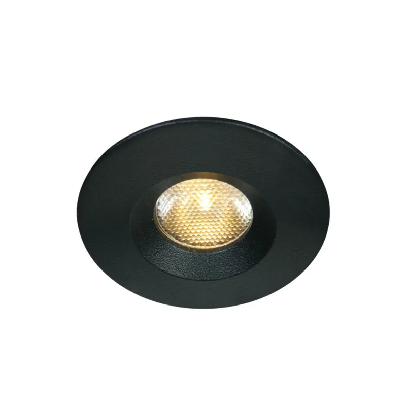 Imprescindible (Must-Have) ONE LIGHT Empotrable Negro Ø46 IP65
