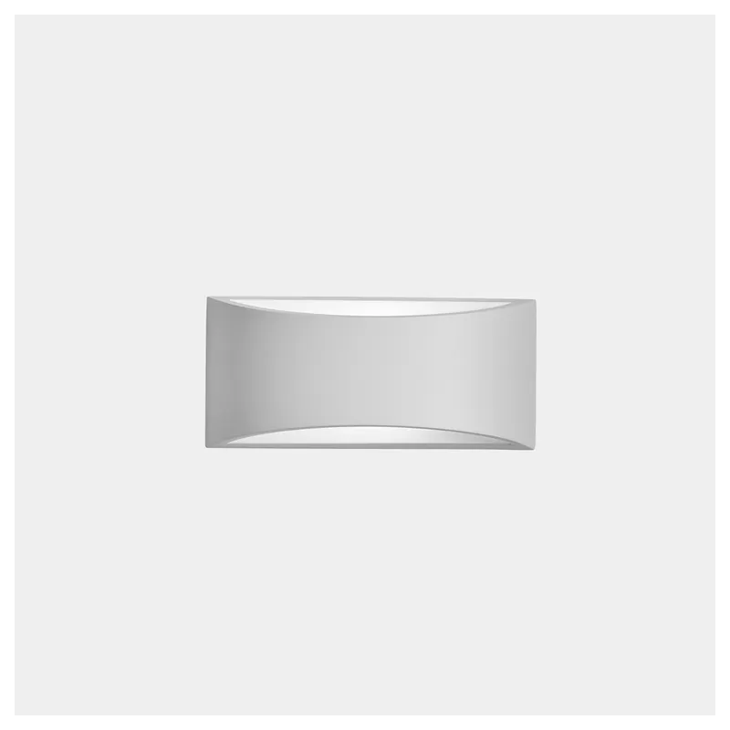 Precio Reducido LEDSC4 GES Oval Aplique de Yeso Blanco