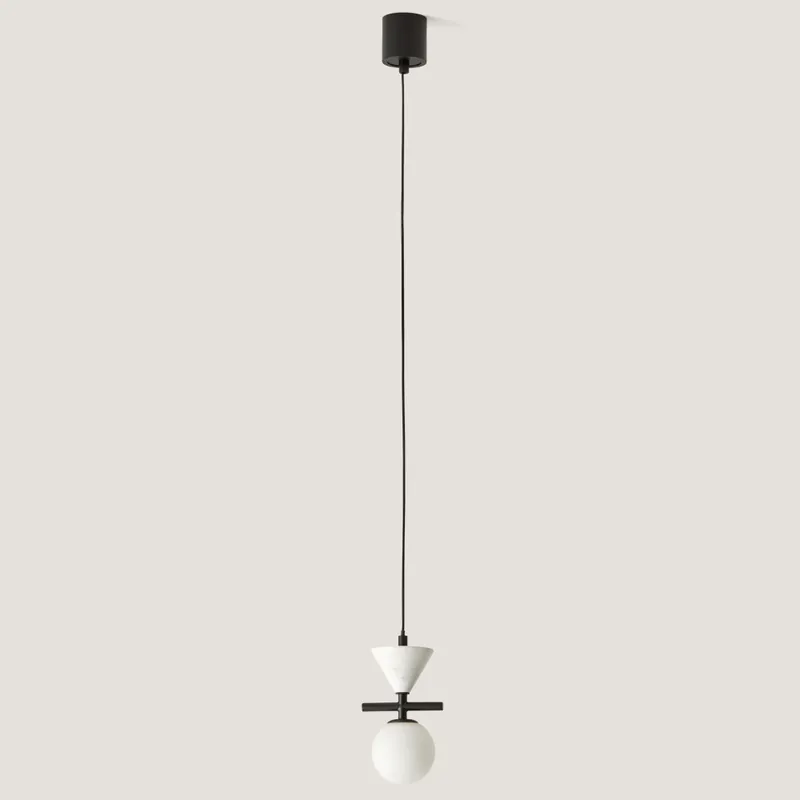 No Te Lo Pierdas AROMAS ONETA Colgante Blanco-Negro