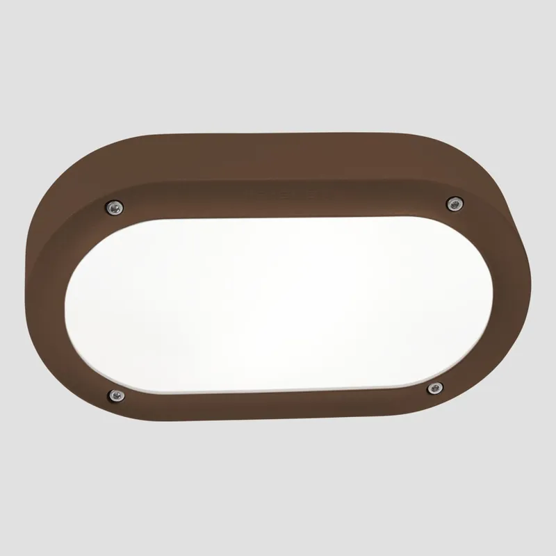 A Buen Precio LEDSC4 BASIC OVAL Aplique Marrón