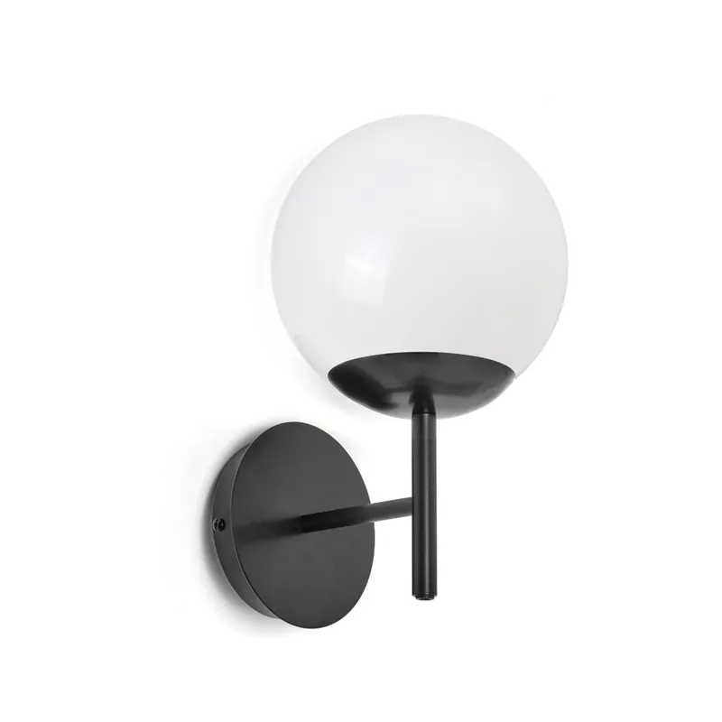 Precio Bajo EXO LIGHTING Aplique Oxy Mate W Negro