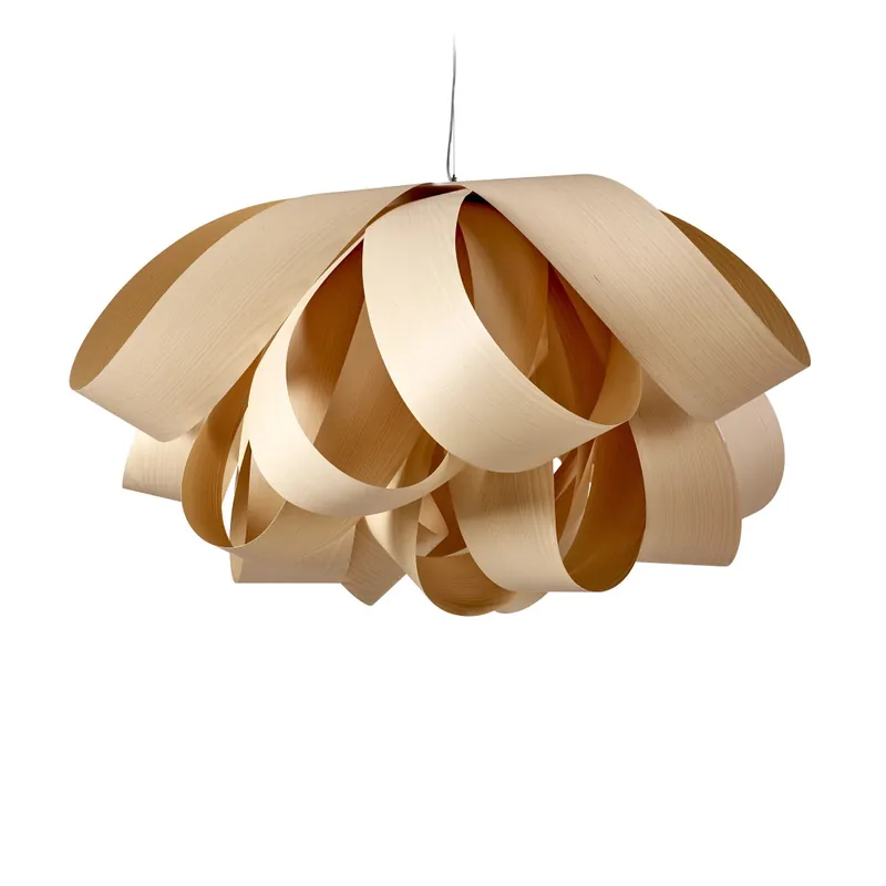 Marca Reconocida LZF AGATHA LARGE Colgante de Madera