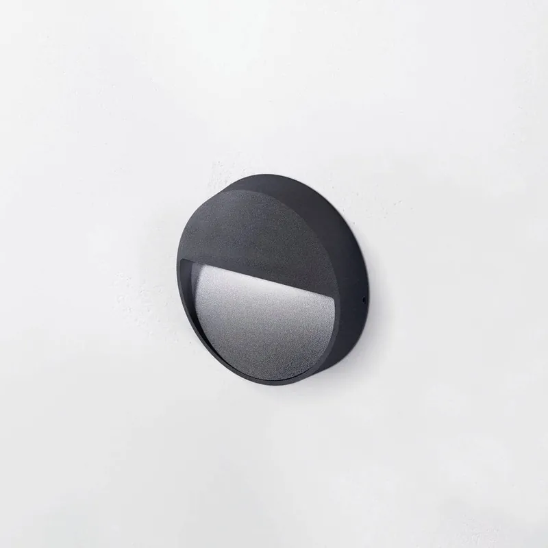 HER MILA S Aplique de Pared Antracita Marca Reconocida