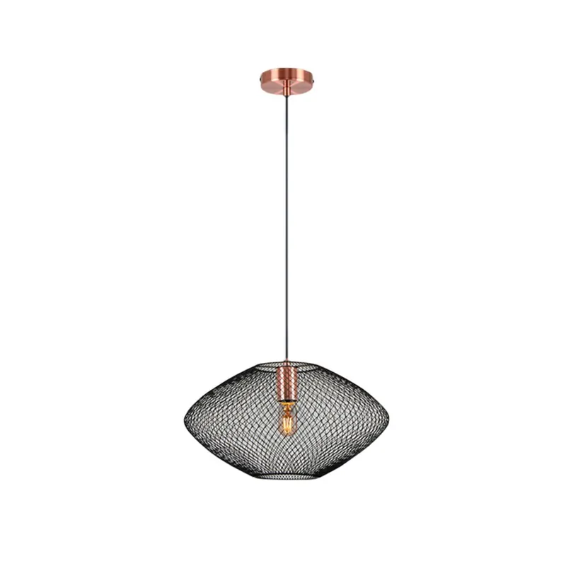Disponible Ahora I3 MELANY Colgante Negro/Cobre