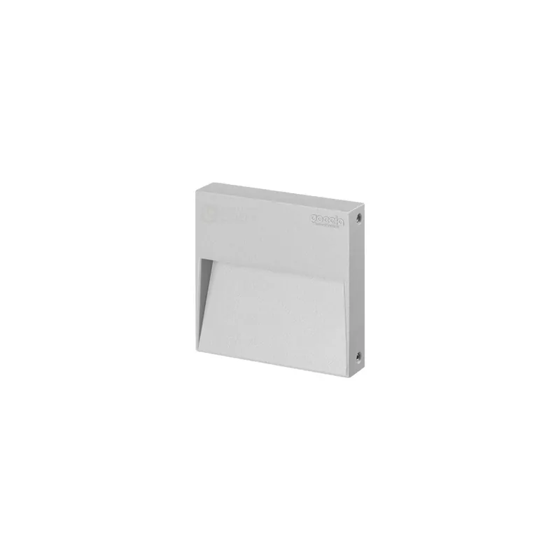 Precio Rebajado GOCCIA STAMP 110 Aplique de Pared Gris Aluminio