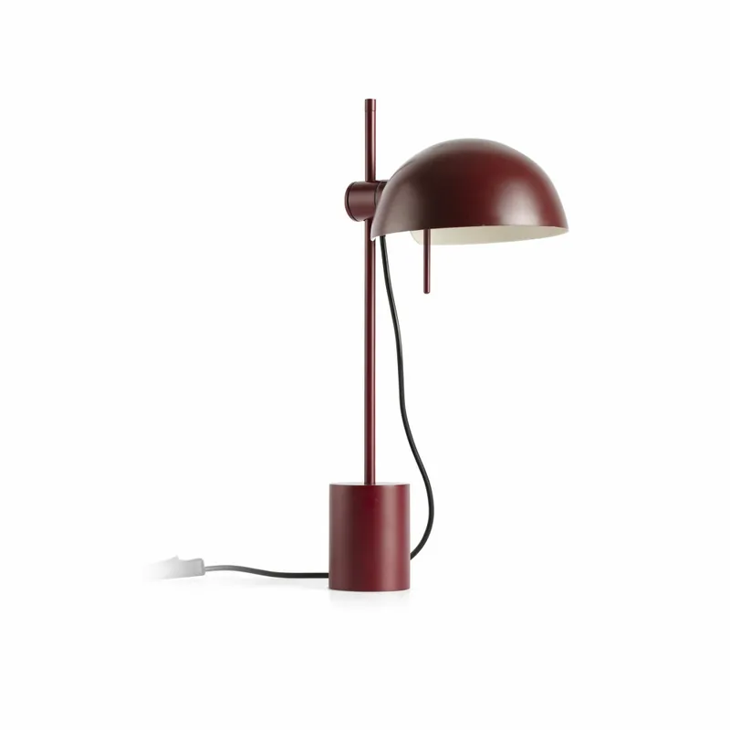 Oferta Limitada FARO MATILDA Lámpara Sobremesa Granate