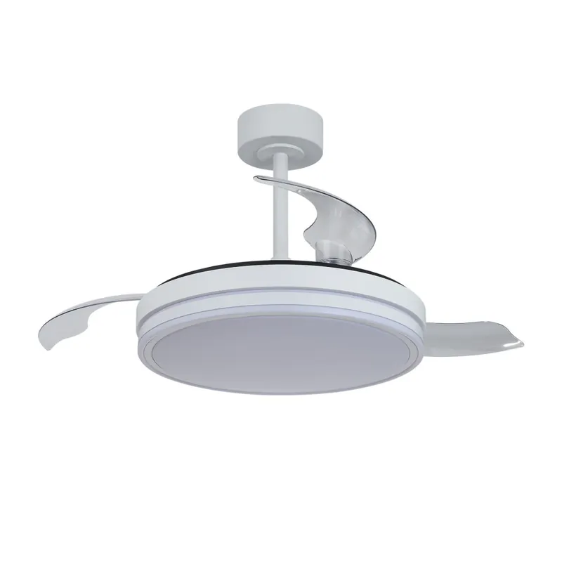 Económico MANTRA LUNA Ø42 Ventilador Plafón Blanco