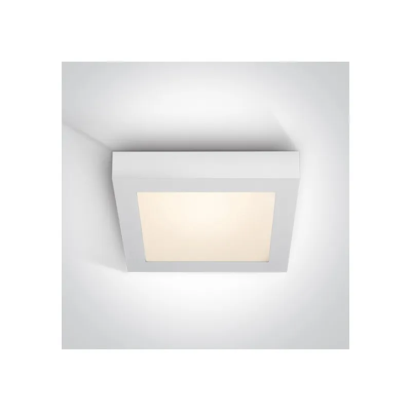Súper Precio ONE LIGHT Plafón cuadrado blanco LED 30W CCT
