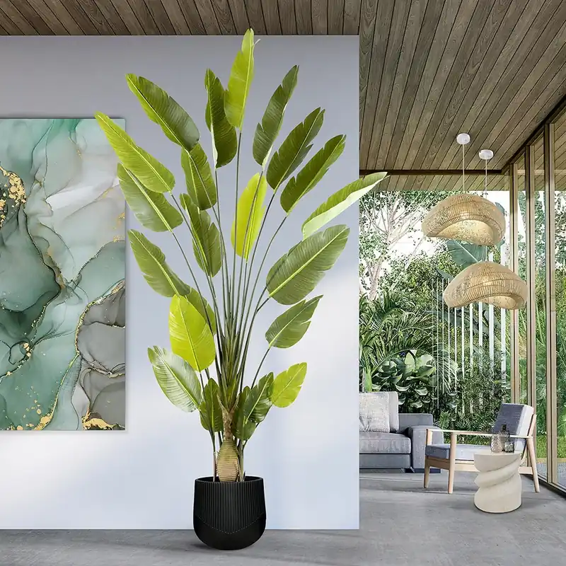Plante Artificielle Oiseau de Paradis Precio Reducido