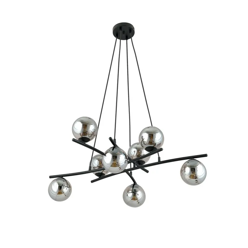 Certificado Lampe de plafond Lotra Graphite (8 lumieres)