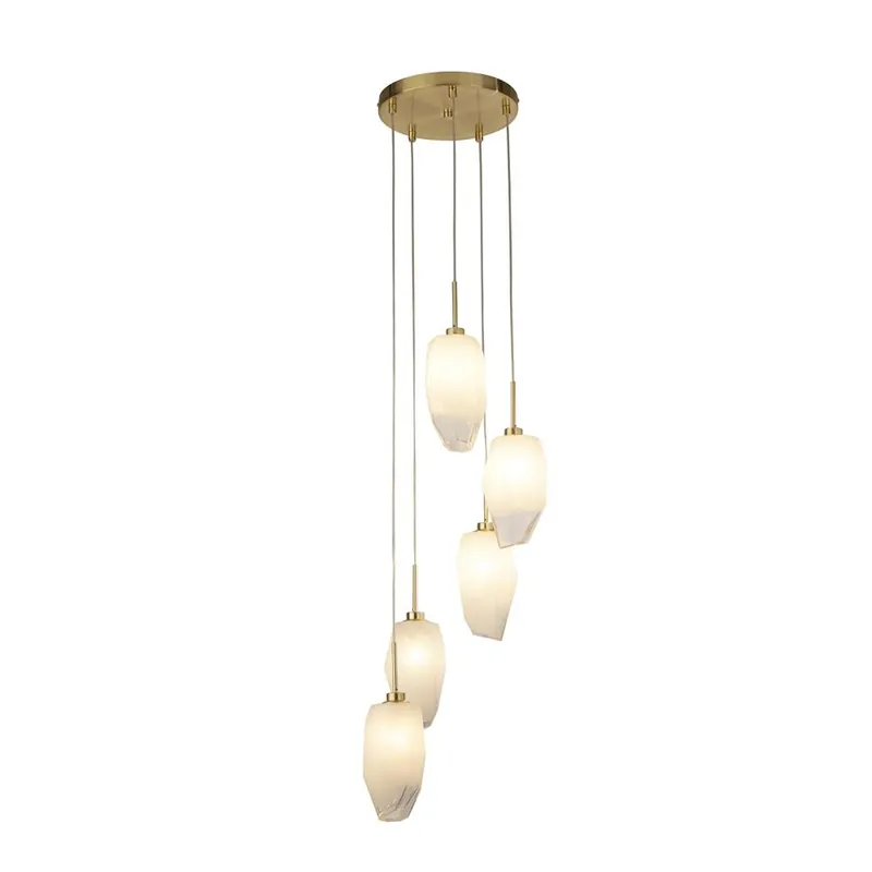 Última Versión Lampe de plafond Rocky (5 lumieres)