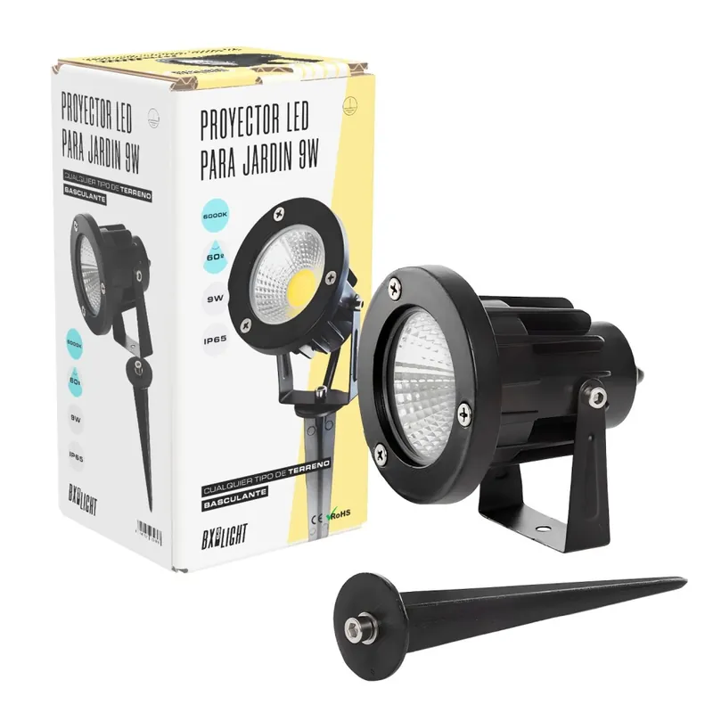 Projecteur LED pour jardin 9W 3000 K Rebajas