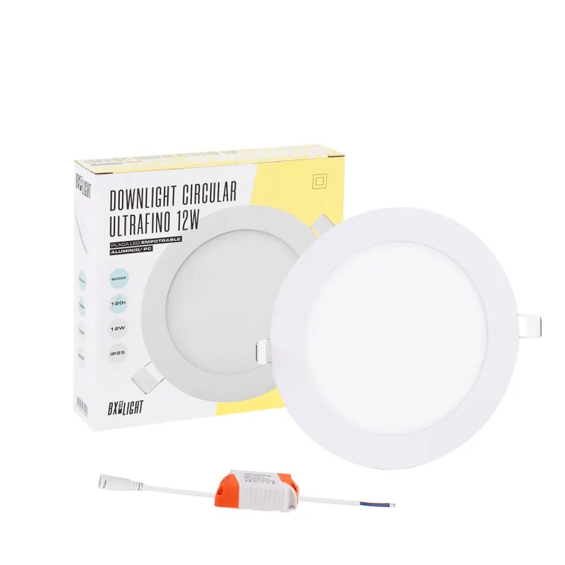 Súper Precio Plaque LED 12W 805Lm 3000ºK Circulaire 40.000H