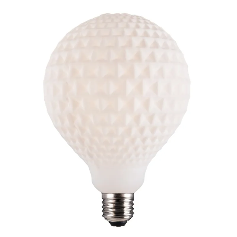 Disponible Ahora Ampoule LED E27 G125 Deco Checked (3.9W)
