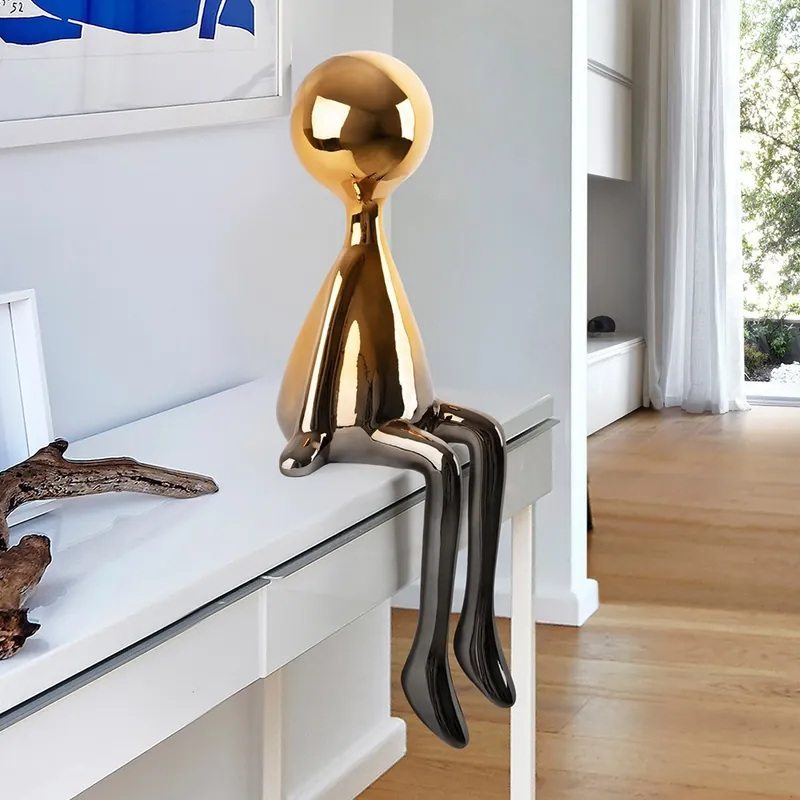 Certificado Figure décorative Sit Down