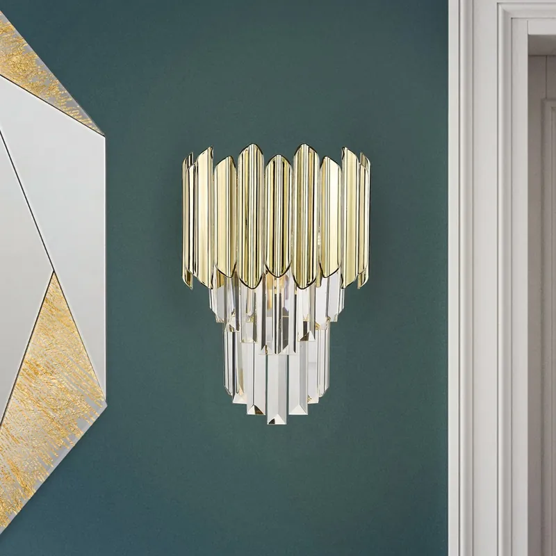 Precio De Fábrica Aplique de pared Tiara Oro