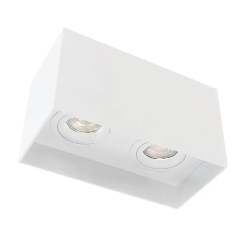 Foco de superficie Clark (2 luces) Económico