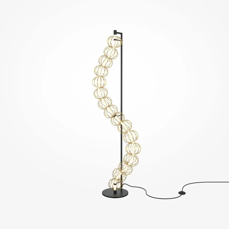 Precio De Fábrica Lámpara de pie LED Golden Cage (48W)