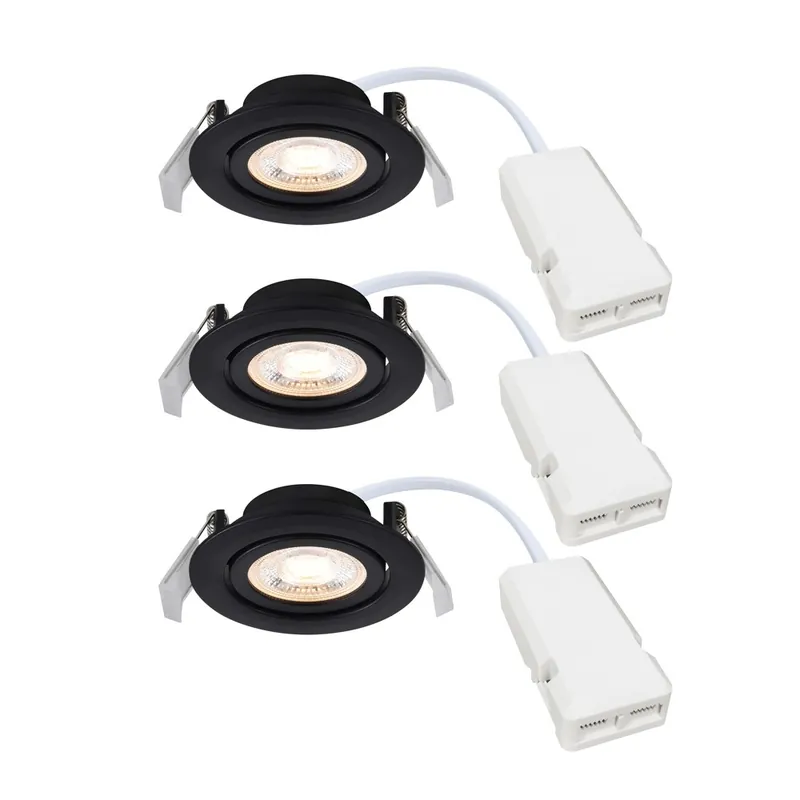3-Kit Empotrable de techo LED Monolo (4.8W) Precio De Fábrica