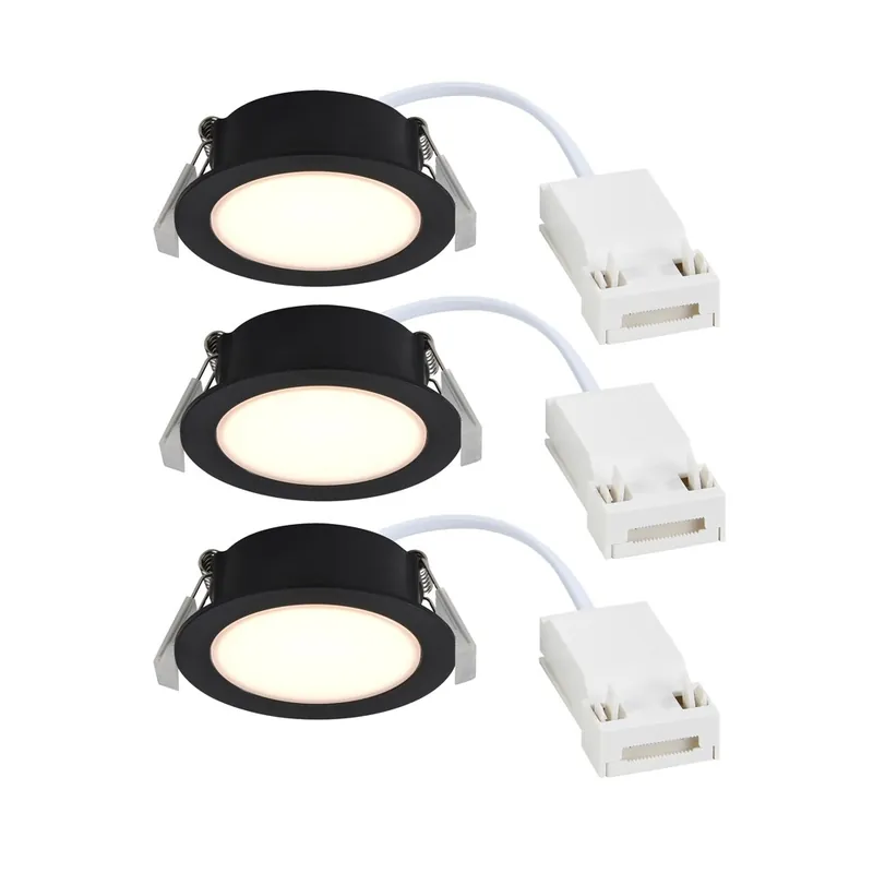 3-Kit Empotrable de techo LED para baños Olea (4.4W) Envío Exprés