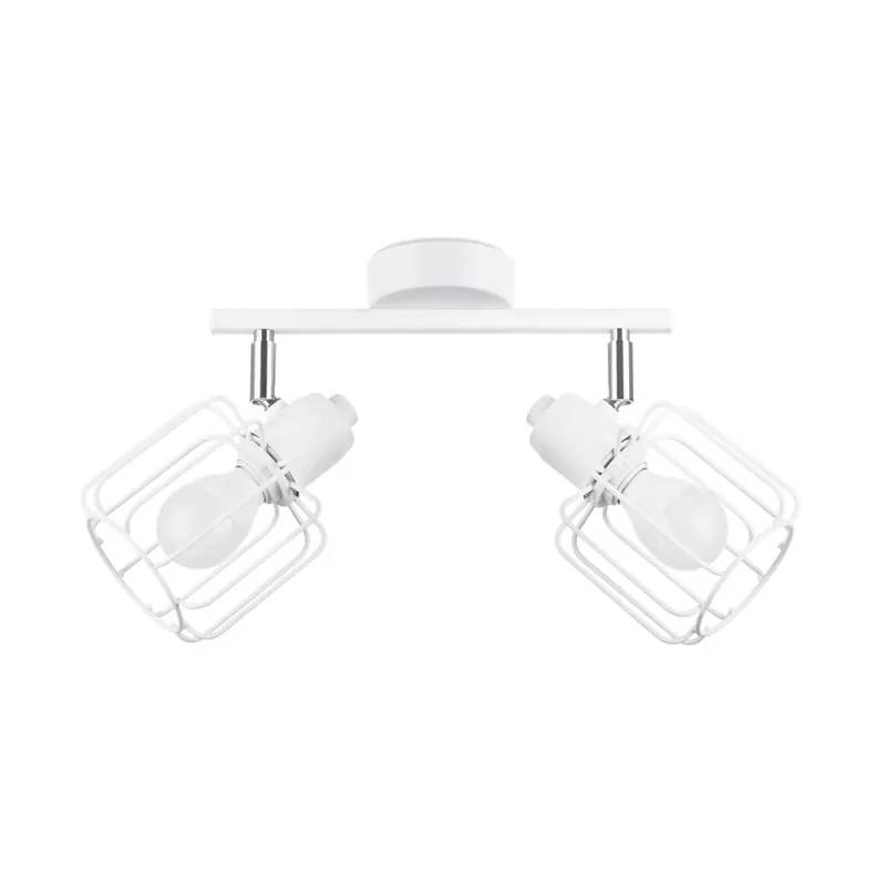 Regleta Naxa blanco, 2 luces A Buen Precio