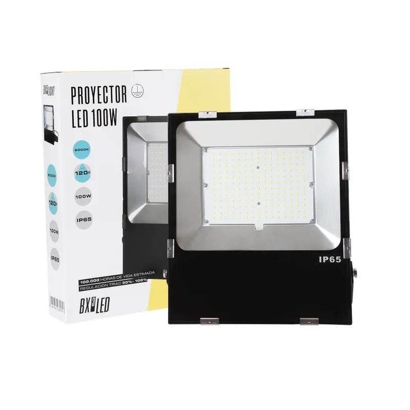 Precio Reducido Proyector Led - Foco 100W IP65 6000 K Reg. TRIAC