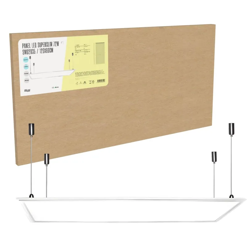 Panel Led - Superslim Modular 1200x600 72W 4000 K Última Oportunidad