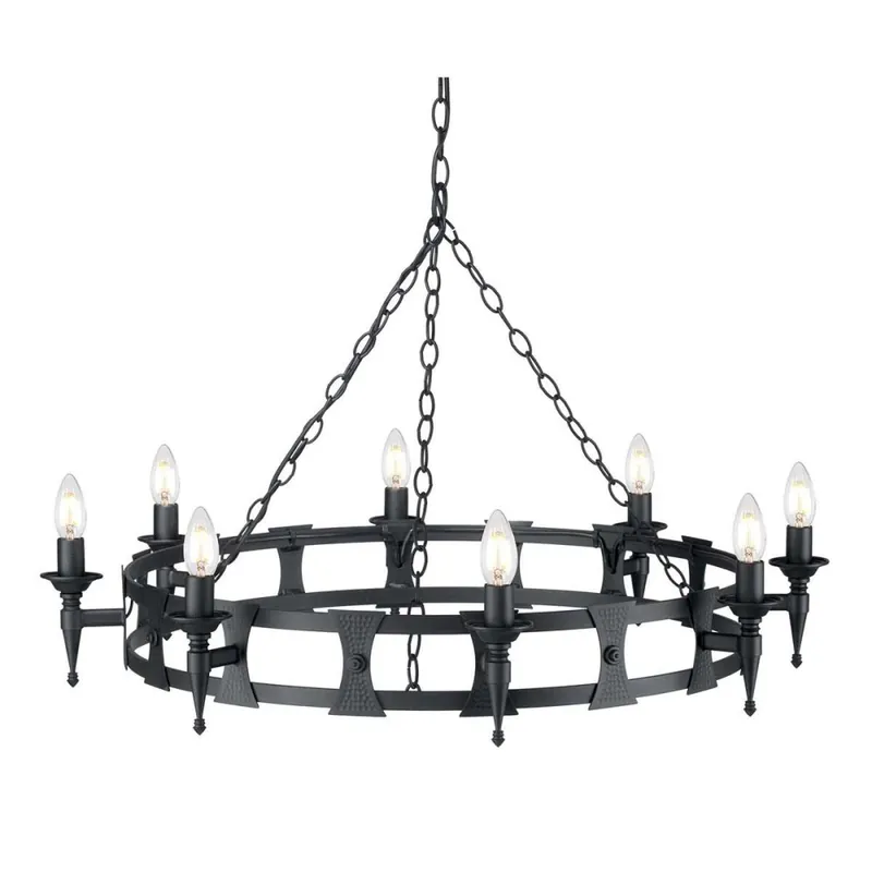 Gran Oferta Lámpara de araña Saxon (8 luces)