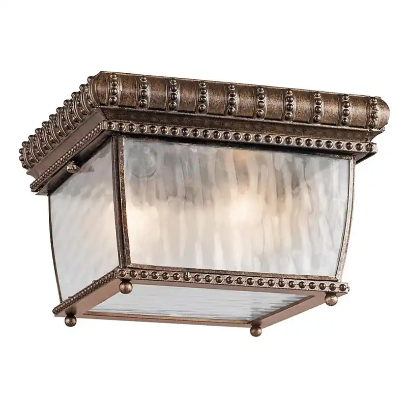 Promoción Exclusiva Plafón de techo Venetian Rain (2 luces)