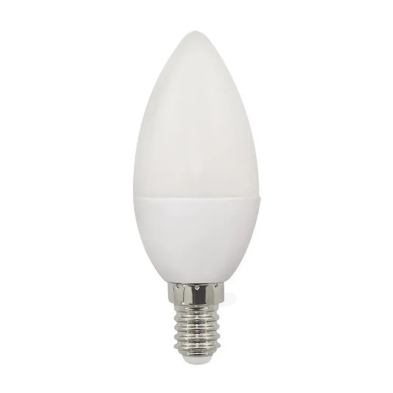 Bombilla LED Vela E14 luz fría (6W) Entrega Rápida