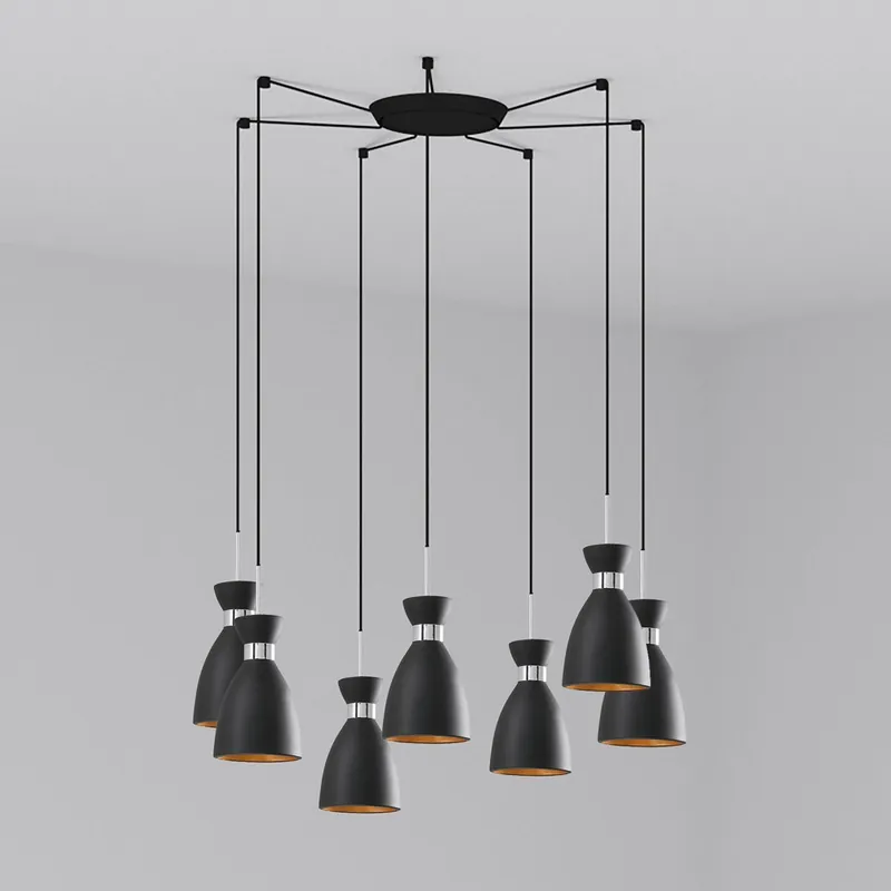 Lámpara colgante RETRO (7 luces) Última Oportunidad