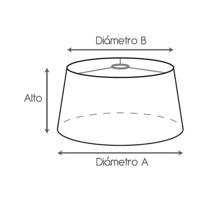 Pantalla a medida Semicónica (Techo) Precio Económico